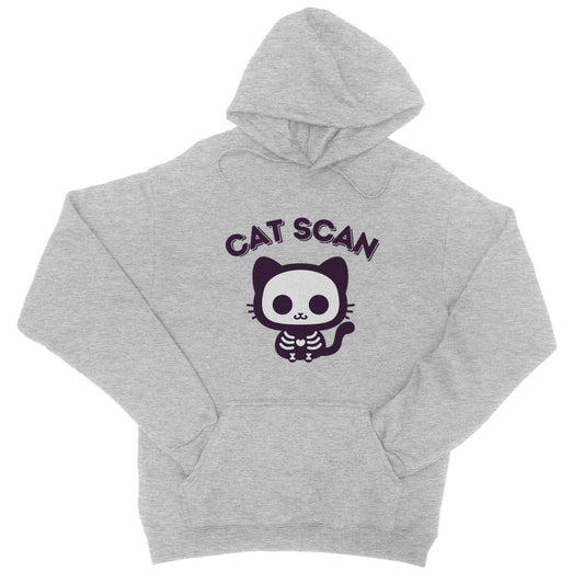 Cat Scan Hoodie - Heather Grey - Funny Hoodie