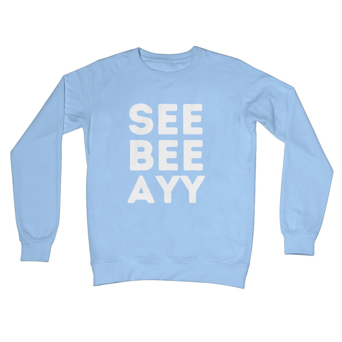 CBA Jumper - Sky Blue - Funny Jumper