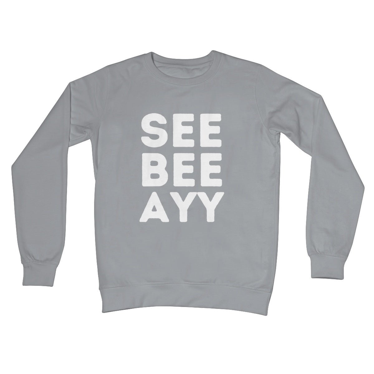 CBA Jumper - Steel Grey - Funny Jumper