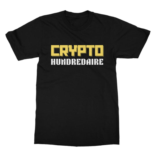 Crypto Hundredaire T-Shirt - Black - Funny T-Shirt