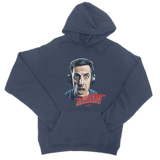 Gary Neville Oooooh Hoodie - Oxford Navy - Funny Hoodie