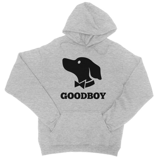 Goodboy Hoodie - Heather Grey - Funny Hoodie