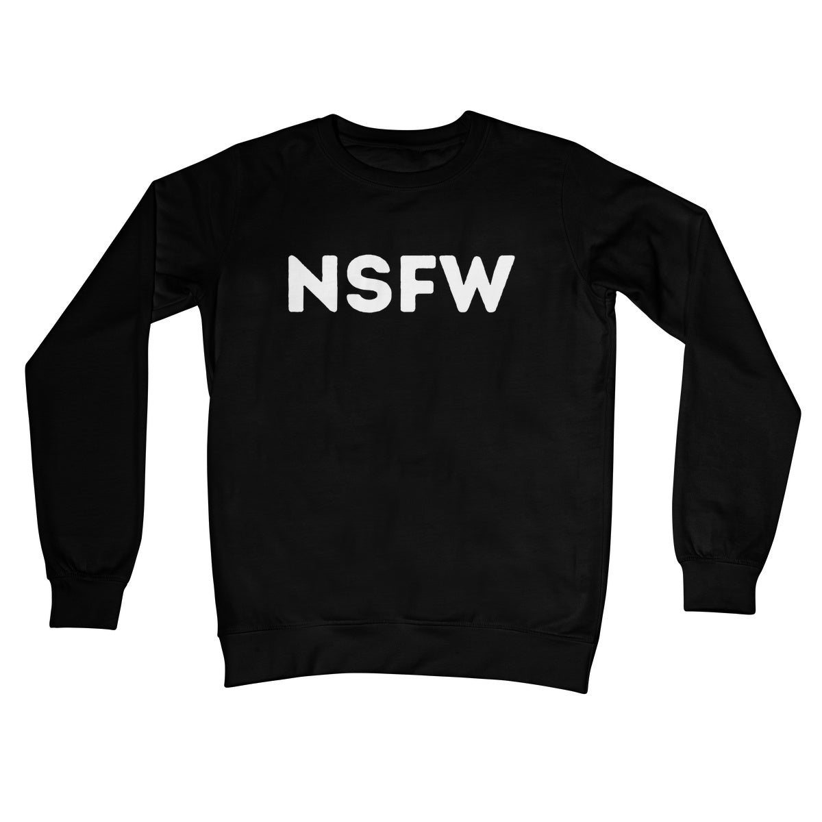 NSFW Jumper - Jet Black - Funny Jumper