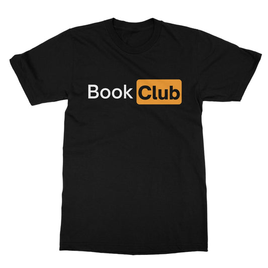 Book Club T-Shirt - Black - Funny T-Shirt
