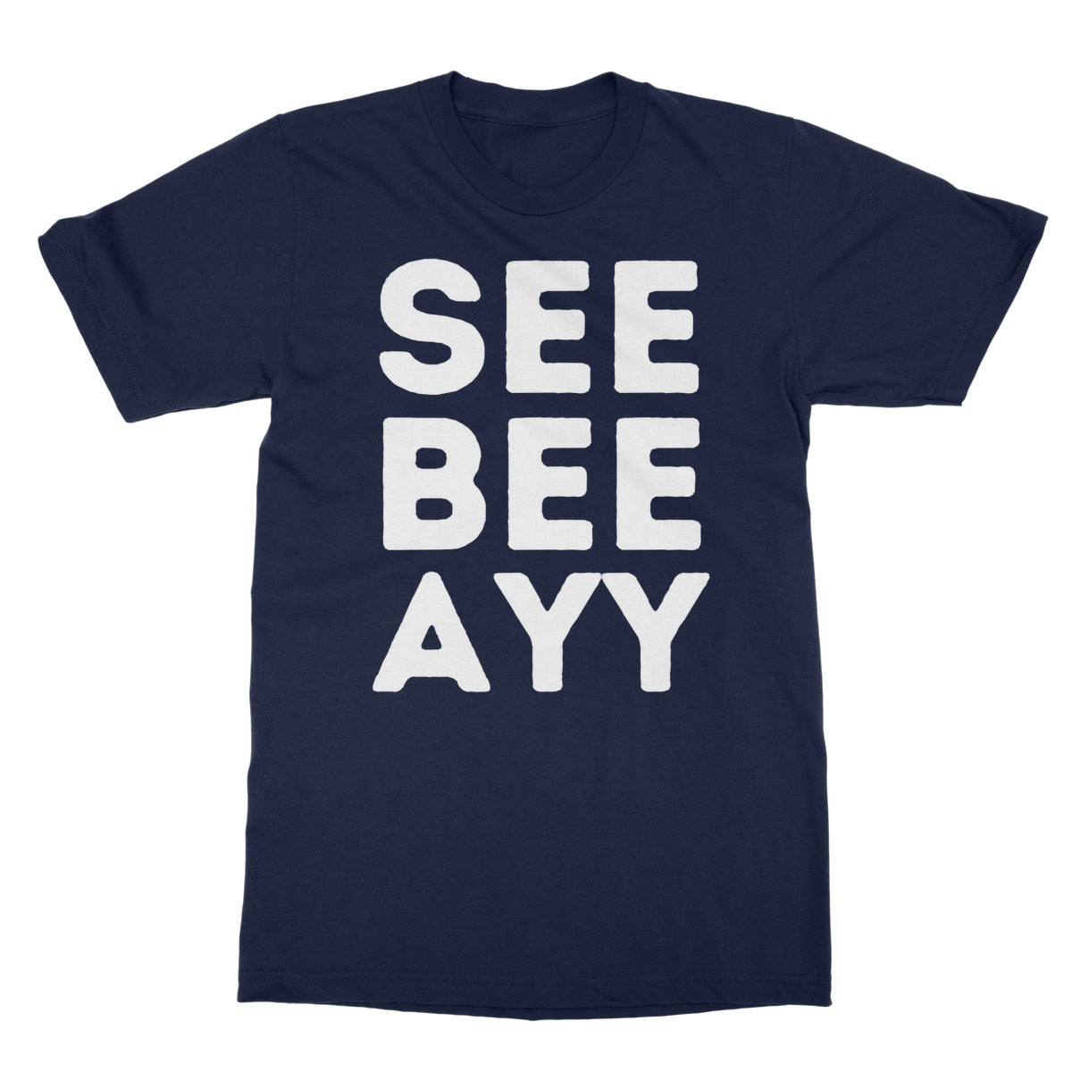 CBA T-Shirt - Navy - Funny T-Shirt