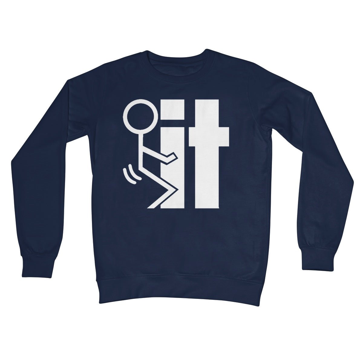 Fuck It Jumper - Oxford Navy - Funny Jumper