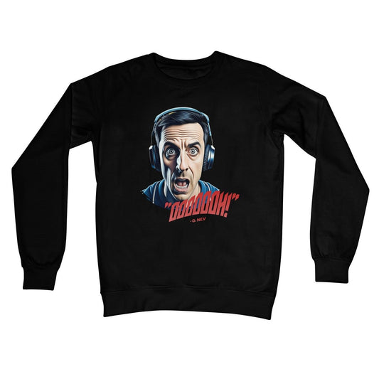 Gary Neville Oooooh Jumper - Jet Black - Funny Jumper