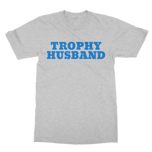 Trophy Husband T-Shirt - Sport Grey - Funny T-Shirt