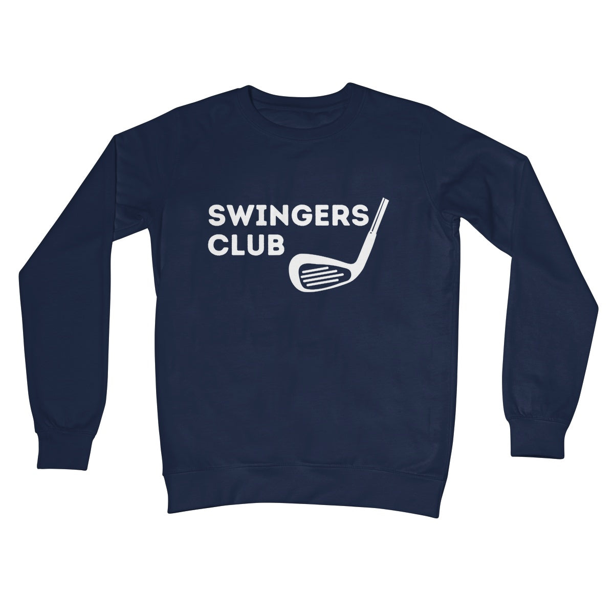 swingers club jumper navy