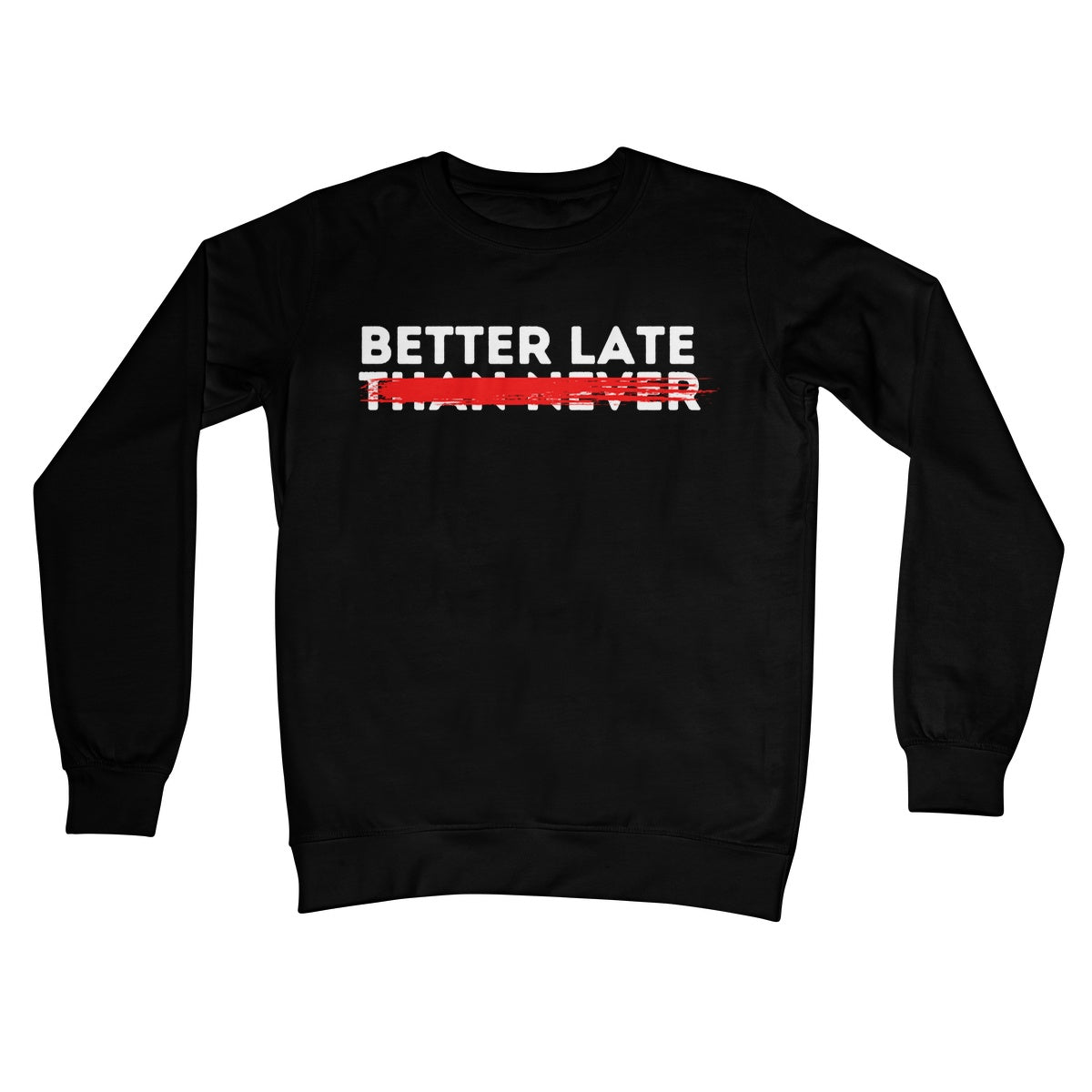 better late jumper black