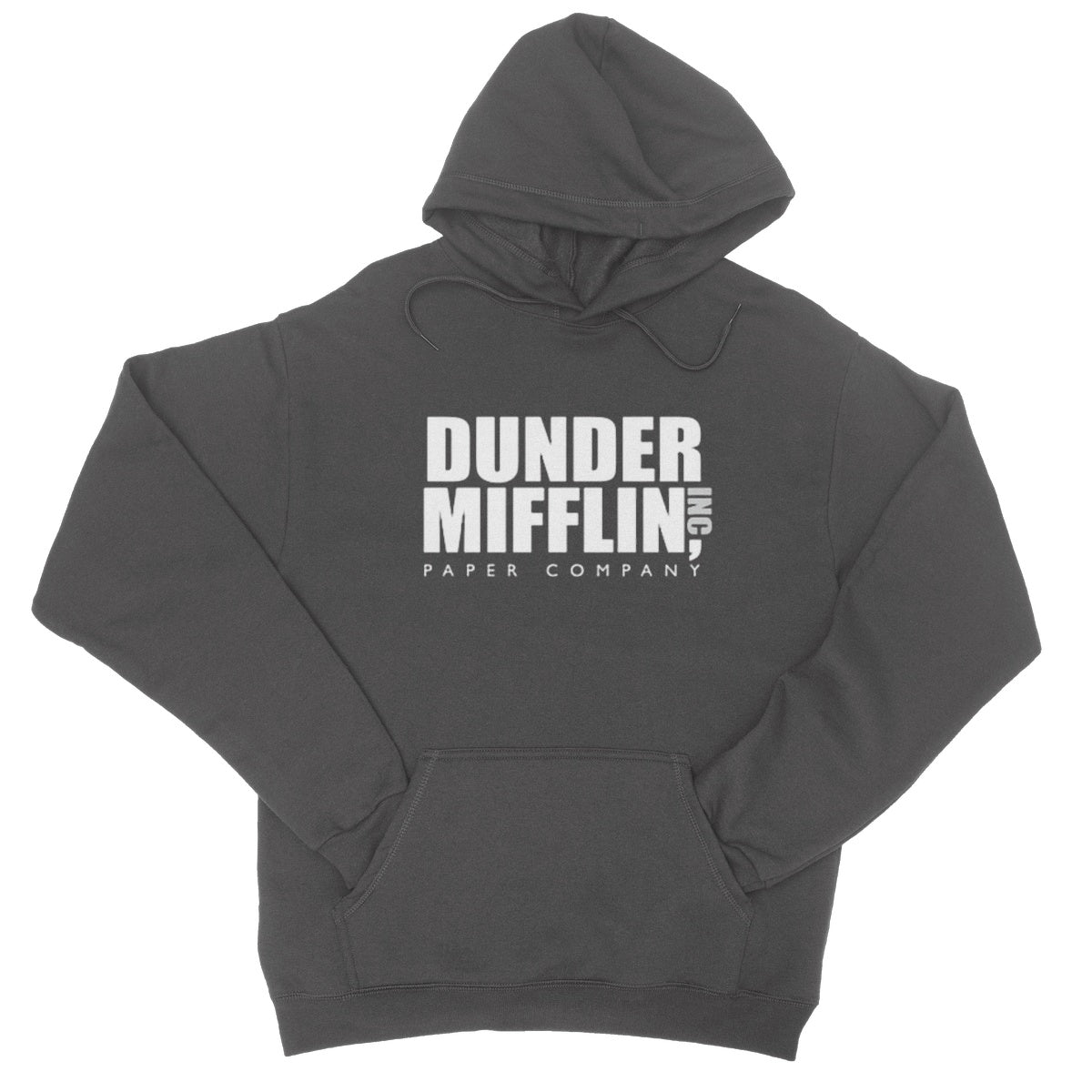 dunder mifflin hoodie grey