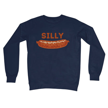 silly sausage jumper navy