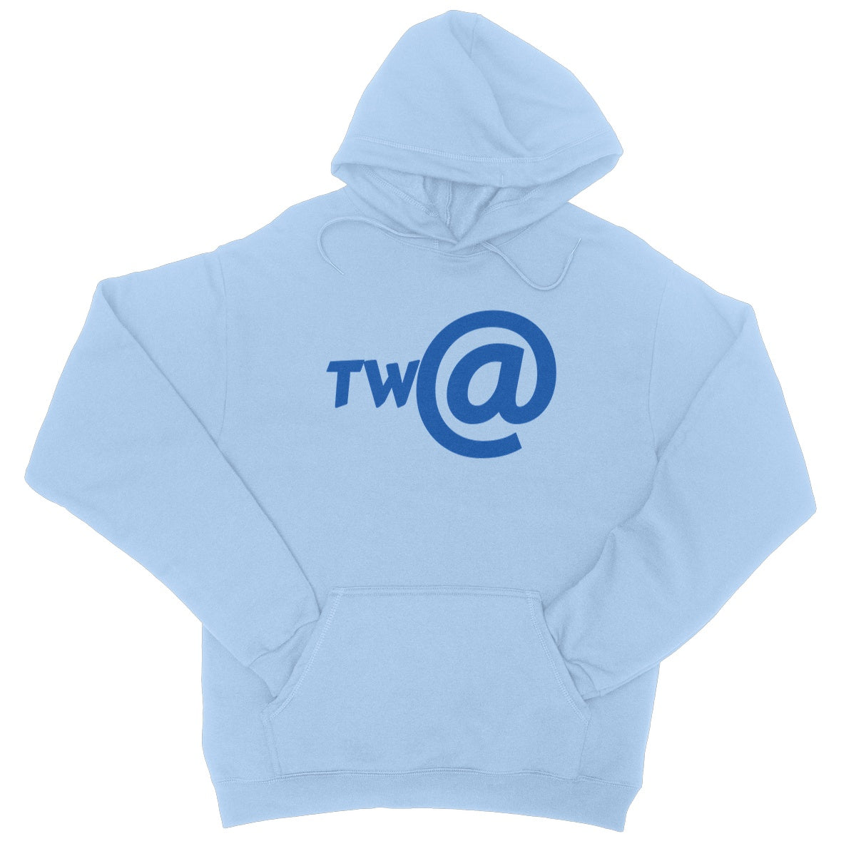 twat hoodie blue