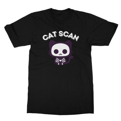 Cat Scan T-Shirt - Black - Funny T-Shirt