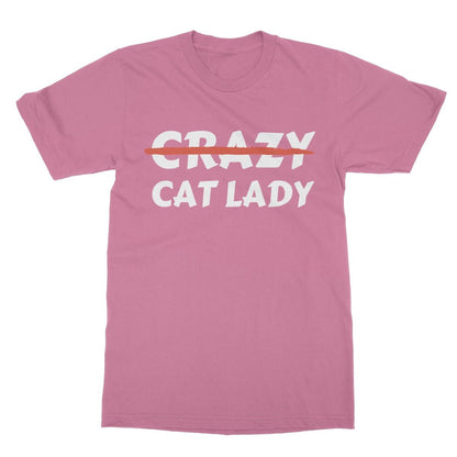 Crazy Cat Lady T-Shirt - Azalea - Funny T-Shirt