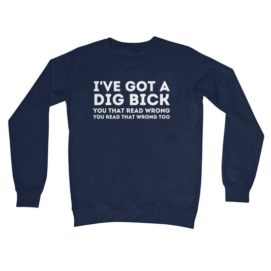 dig bick jumper navy