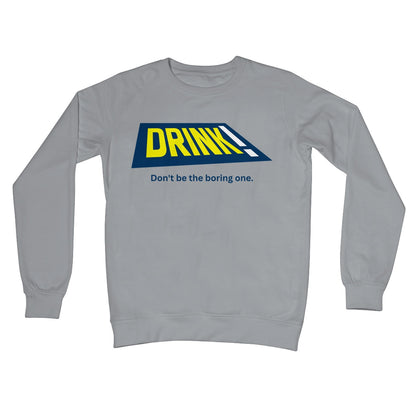 drink jumper grey