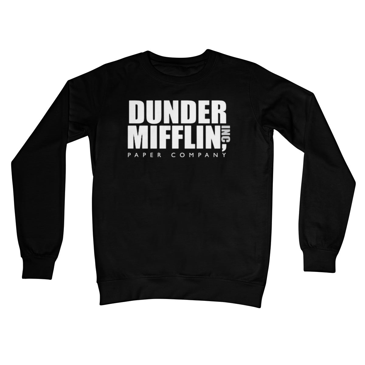 Dunder Mifflin Jumper - Jet Black - Funny Jumper
