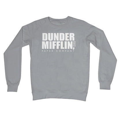 Dunder Mifflin Jumper - Steel Grey - Funny Jumper