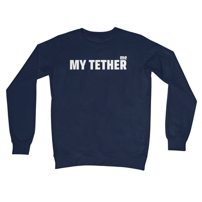 At The End Of My Tether Jumper - Oxford Navy - Funny Jumper
