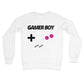 gamer boy jumper white