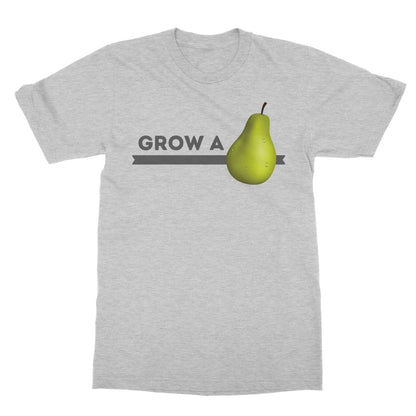 Grow A Pear T-Shirt - Sport Grey - Funny T-Shirt