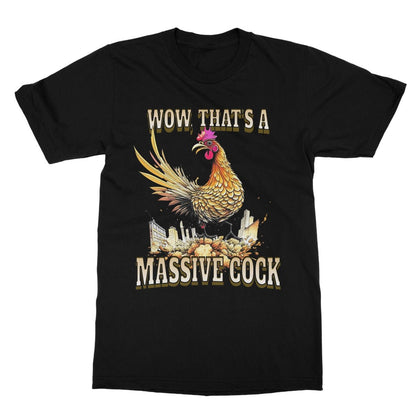 Massive Cock T-Shirt - Black - Funny T-Shirt
