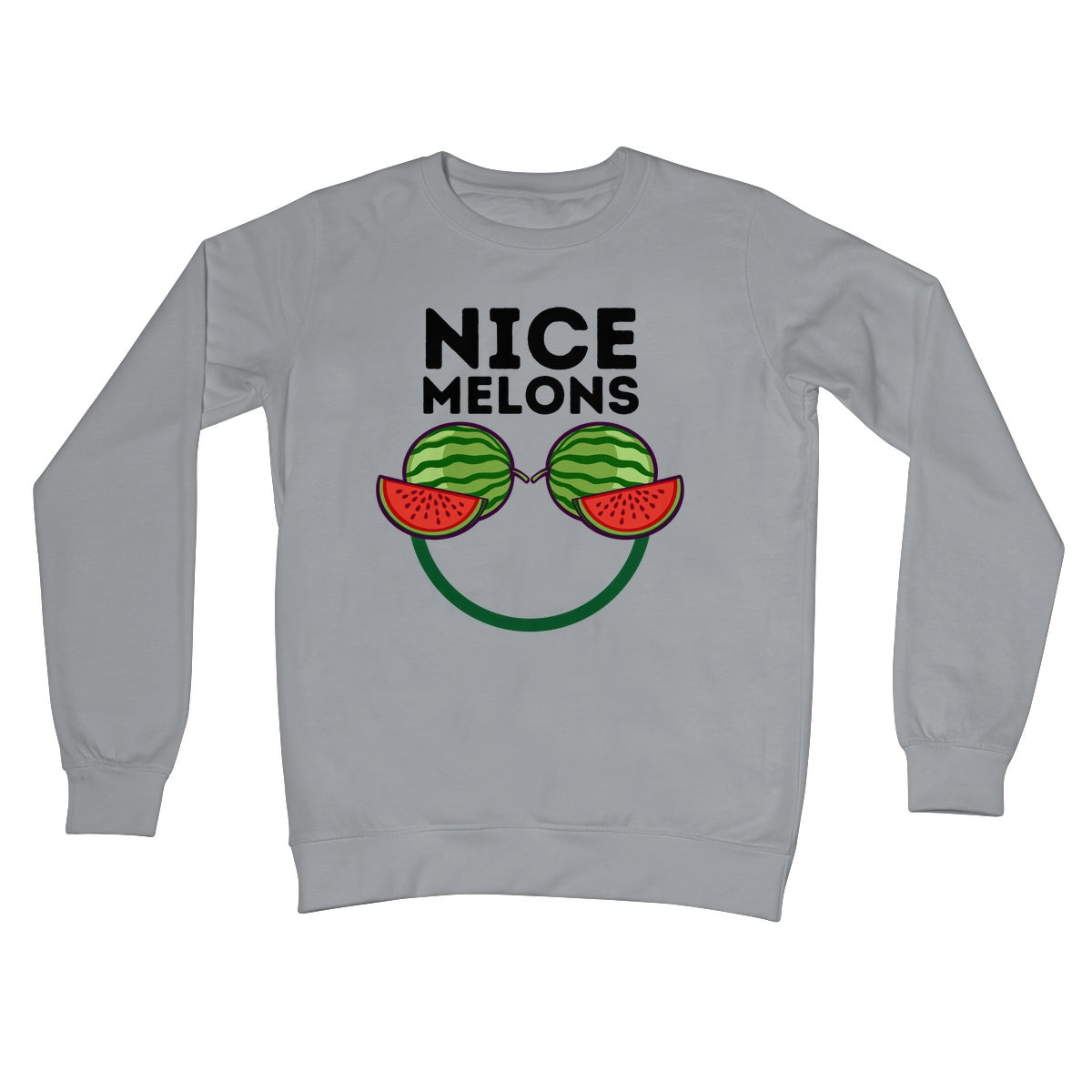 nice melons jumper grey