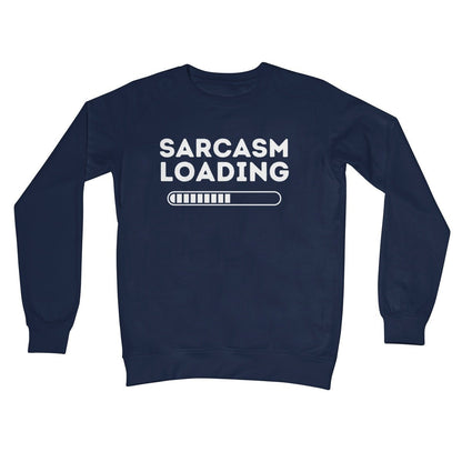 Sarcasm Loading Jumper - Oxford Navy - Funny Jumper