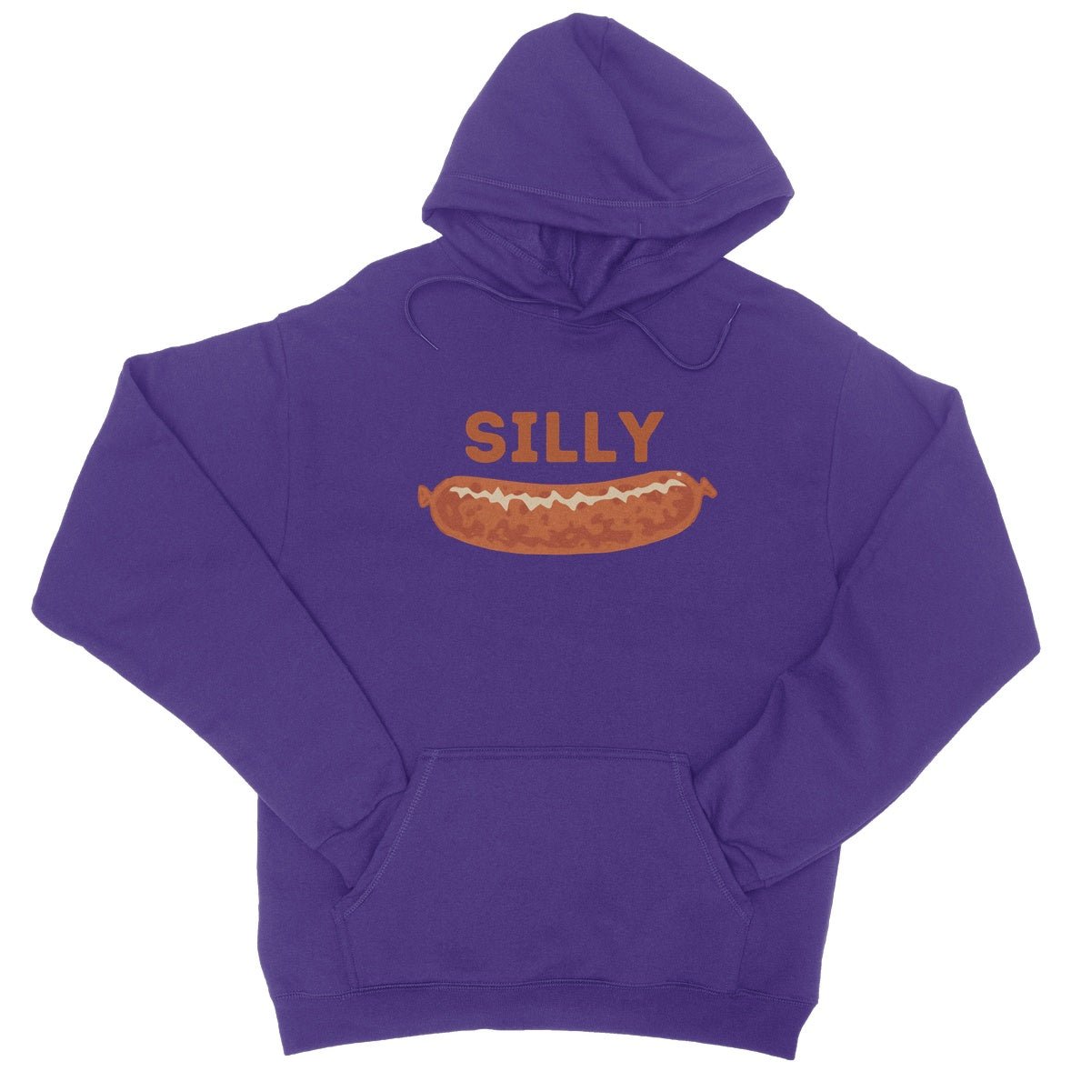 Silly Sausage Hoodie - Purple - Funny Hoodie