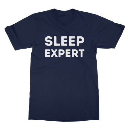 Sleep Expert T-Shirt - Navy - Funny T-Shirt