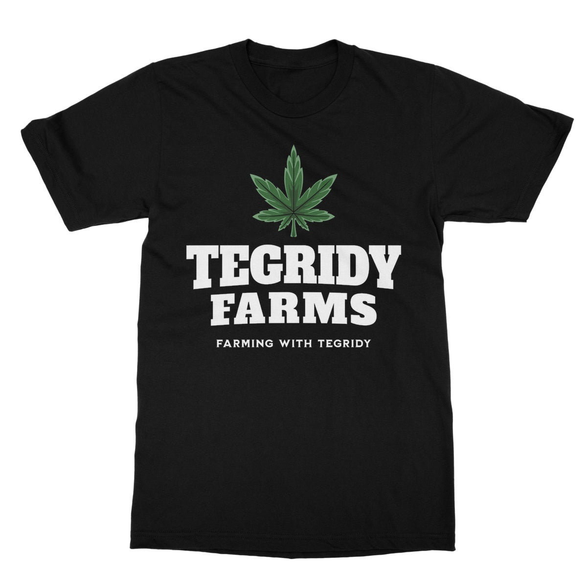 Tegridy Farms T-Shirt - Black - Funny T-Shirt