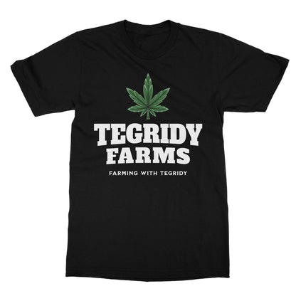 Tegridy Farms T-Shirt - Black - Funny T-Shirt