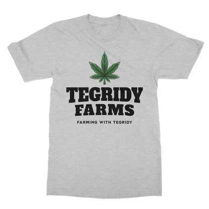 Tegridy Farms T-Shirt - Sport Grey - Funny T-Shirt