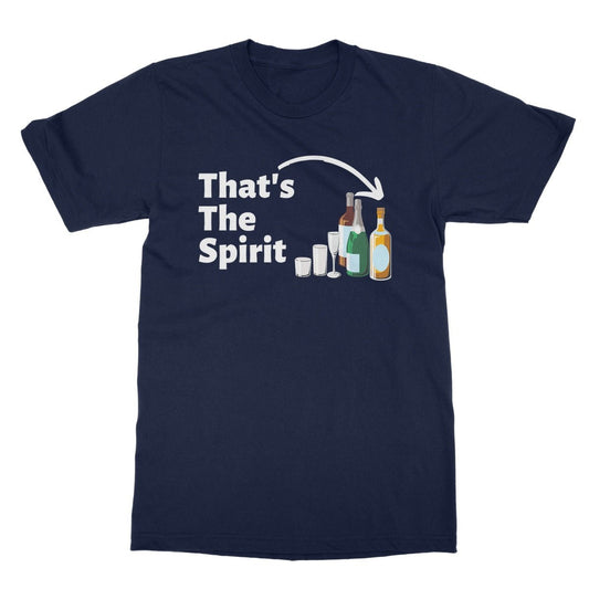 that's the spirit t shirt navy