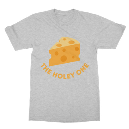 The Holey Cheese T-Shirt - Sport Grey - Funny T-Shirt