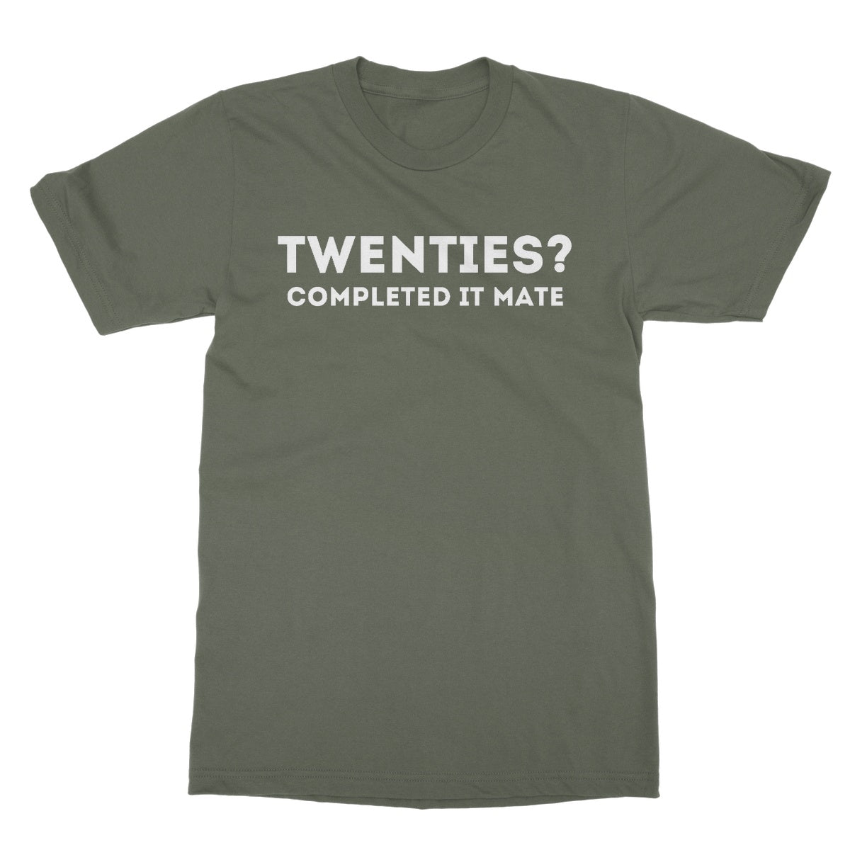 twenties completed it t shirt green