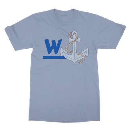 Wanchor T-Shirt - Light Blue - Funny T-Shirt